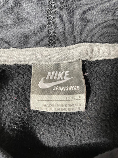 00’ NIKE SWOOSH Size L Vintage Hoodie Sweat-shirt / K3097
