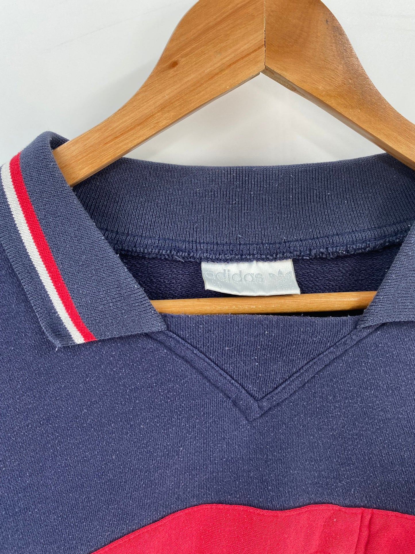 90’s ADIDAS Size L Vintage Sweat-shirt  / A5614