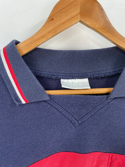 90’s ADIDAS Size L Vintage Sweat-shirt  / A5614