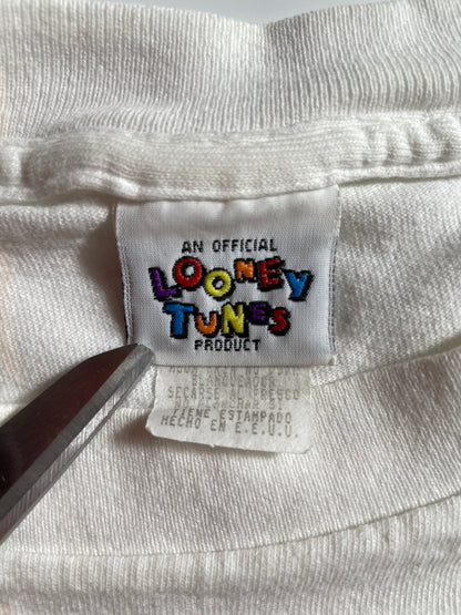 1994 LOONEY TUNES TWEETY Made in USA Size XL Vintage T-Shirt / K1879