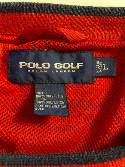 Vintage POLO GOLF RALPH LAUREN Size L Nylon Jacket / A9865