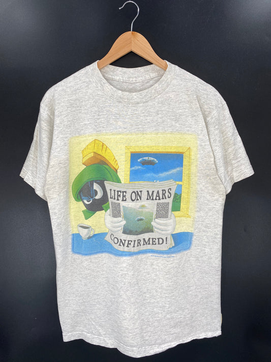 1996 LOONEY TONES MARVIN THE MARTIAN Size No tag ( Approx.XL) Vintage T-shirt / K2922