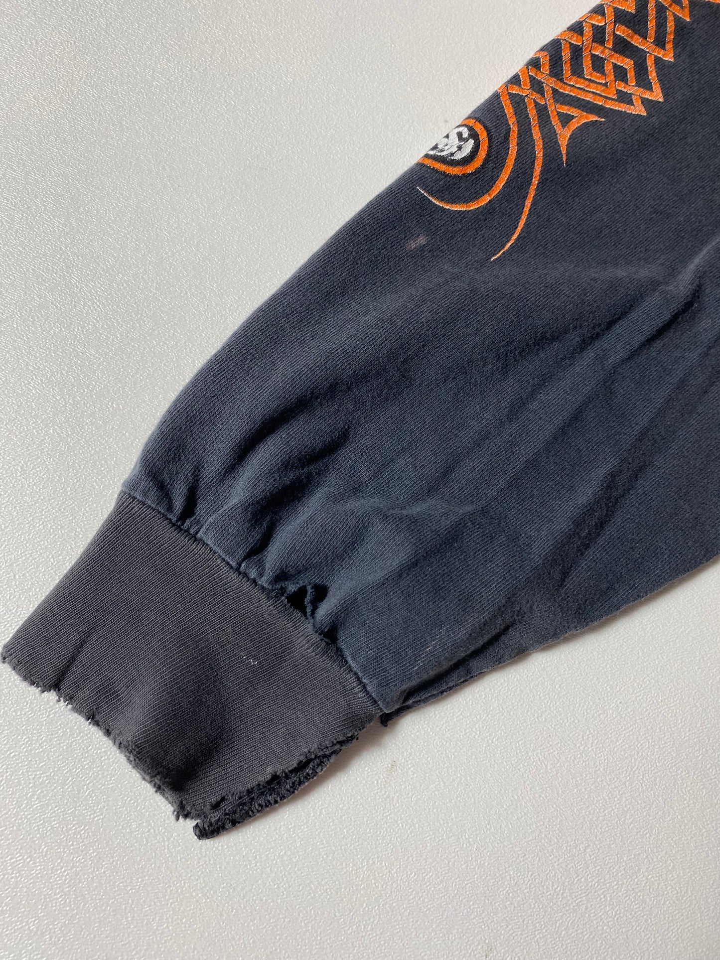 90’s HARLEY DAVIDSON Size No Tag (Approx.M) Long sleeve T-shirt / K3537