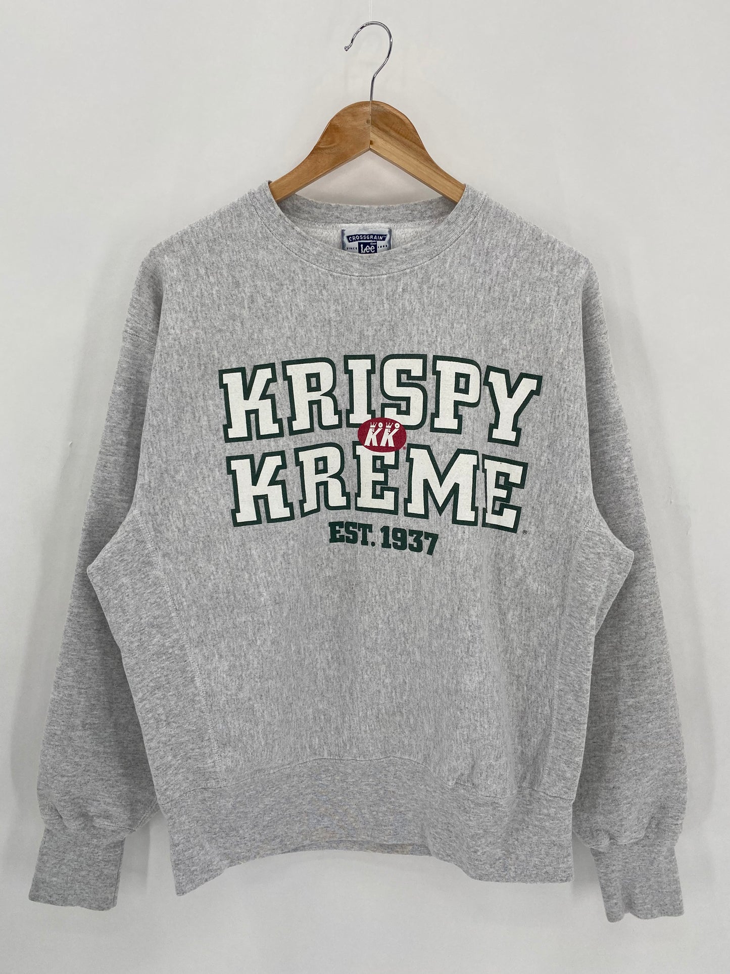 90’s KRISPY KREME Made in USA Size L Vintage Sweat-shirt / 6380