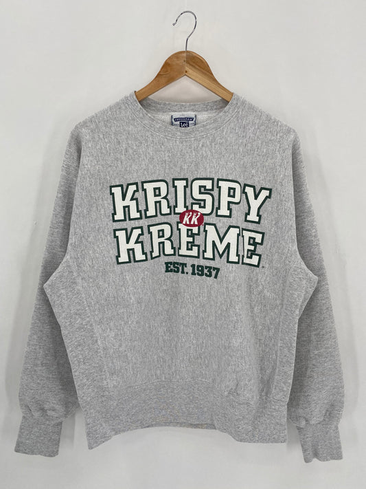 90’s KRISPY KREME Made in USA Size L Vintage Sweat-shirt / 6380