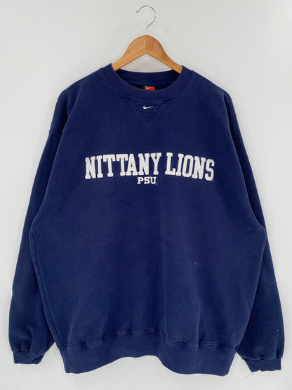 00’ NIKE NITTANY LIONS PSU Size L Vintage Sweat shirt / 9620