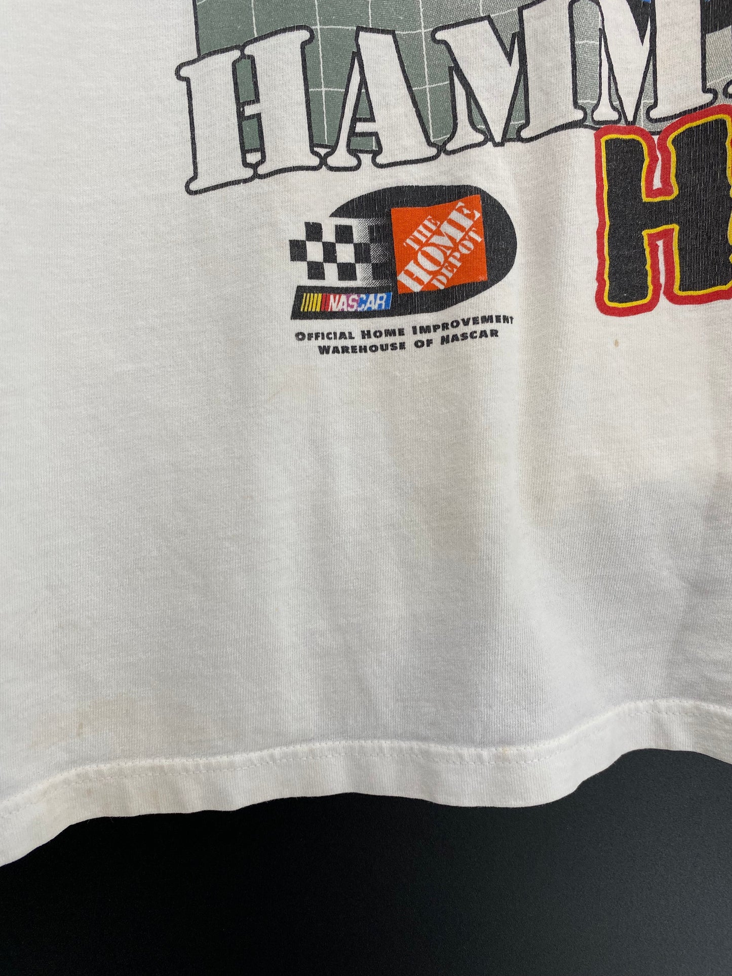 .1999 NASCAR TONY STEWART Made in USA Size XL Vintage Racing T-shirt / E1118