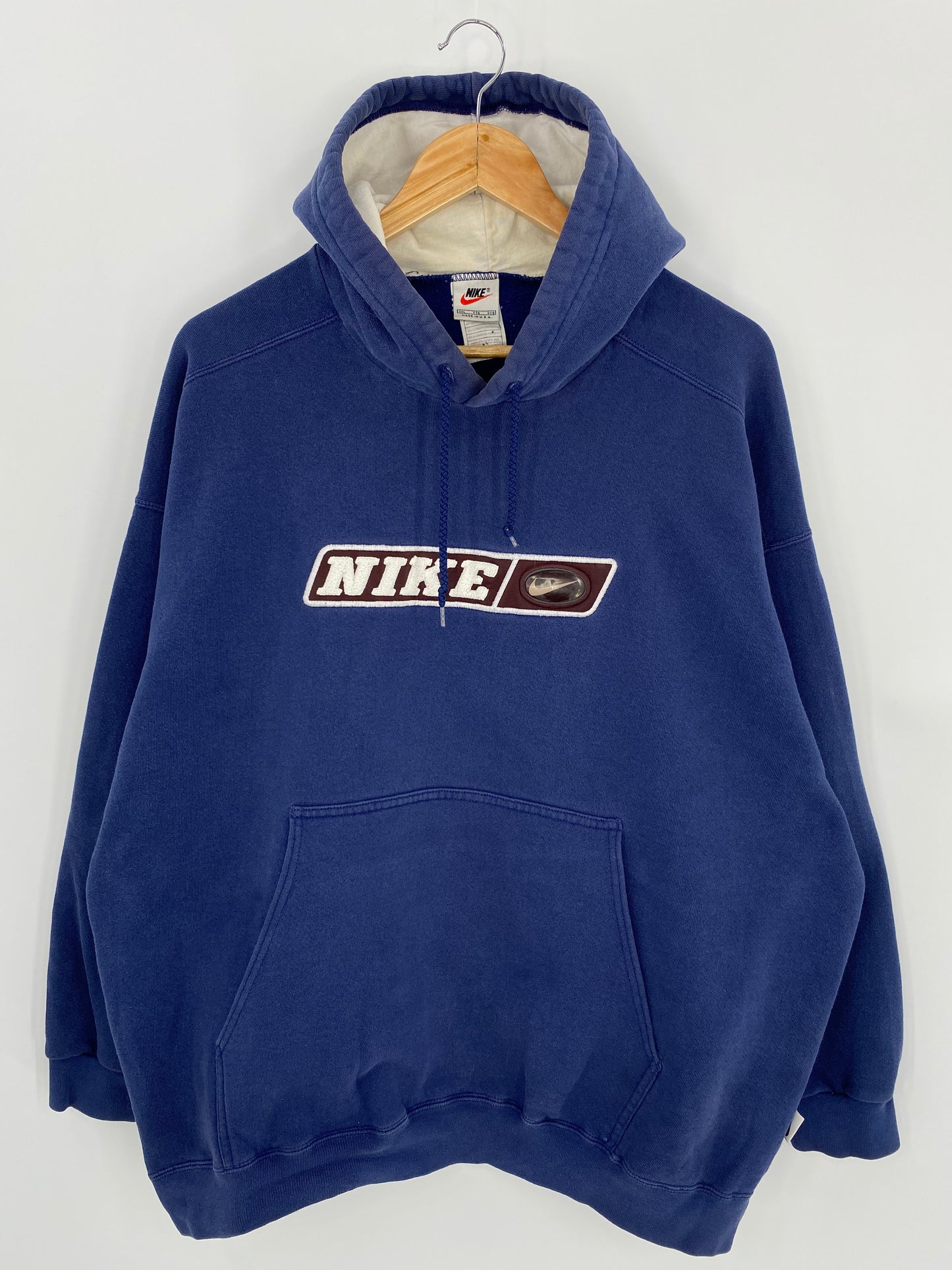 90’s NIKE Made in USA Size XXL Vintage Hoodie Sweat-shirt / 6910