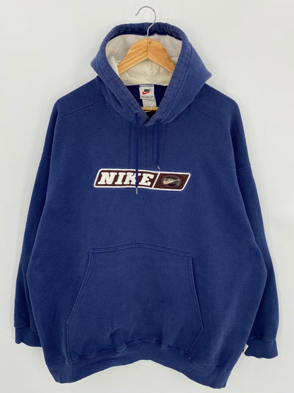 90’s NIKE Made in USA Size XXL Vintage Hoodie Sweat-shirt / 6910