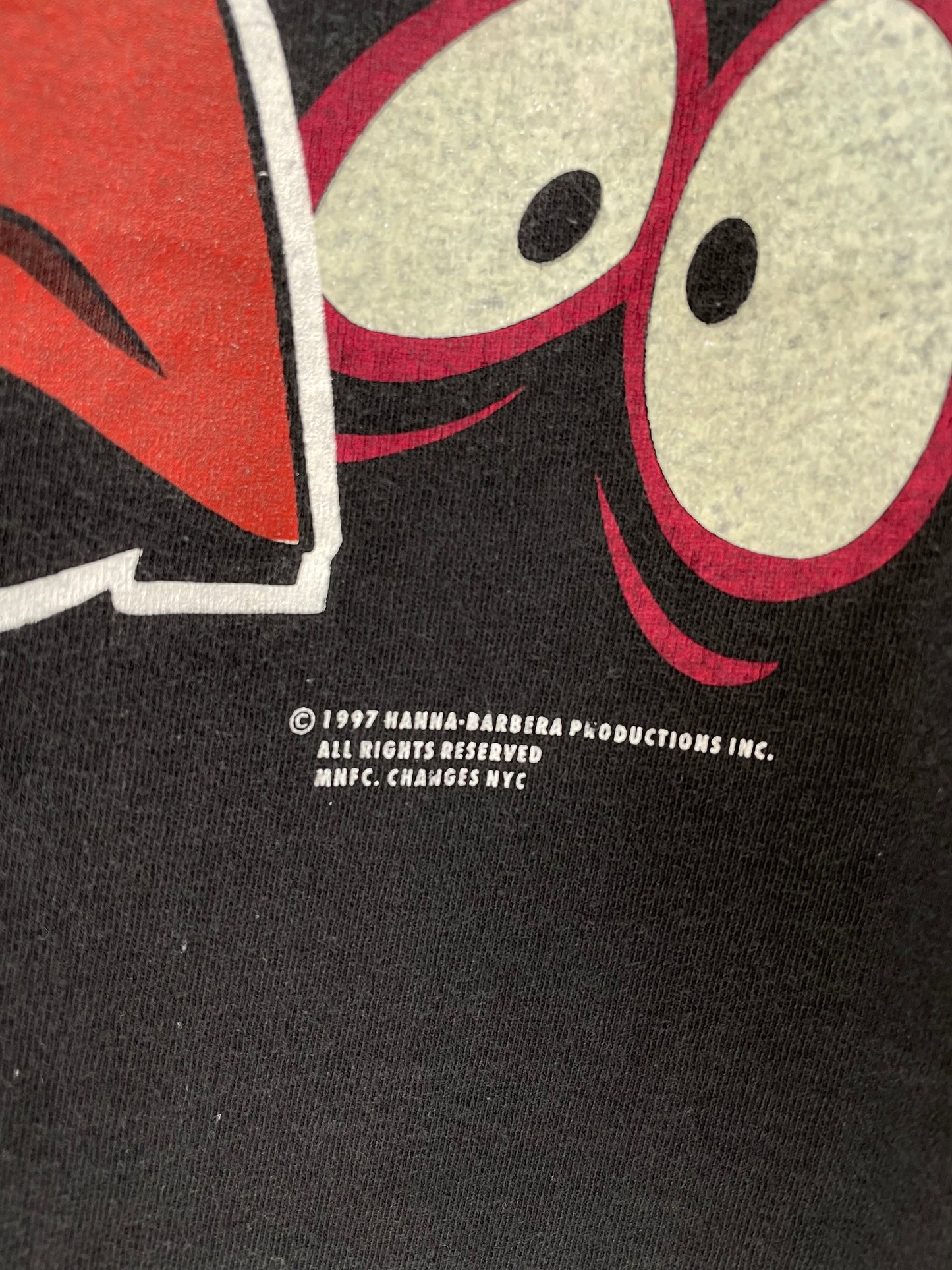 1997 SCOOBY DOO Made in USA Size XL Vintage T-Shirts / K2639
