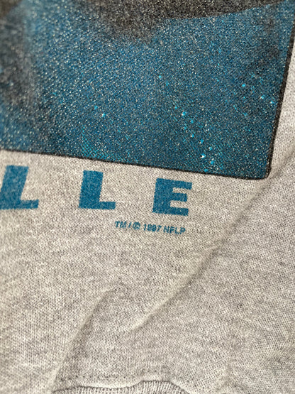 1997 JACKSONVILLE JAGUARS Made in USA Size XXL Vintage NFL Sweat-Shirts / A3573