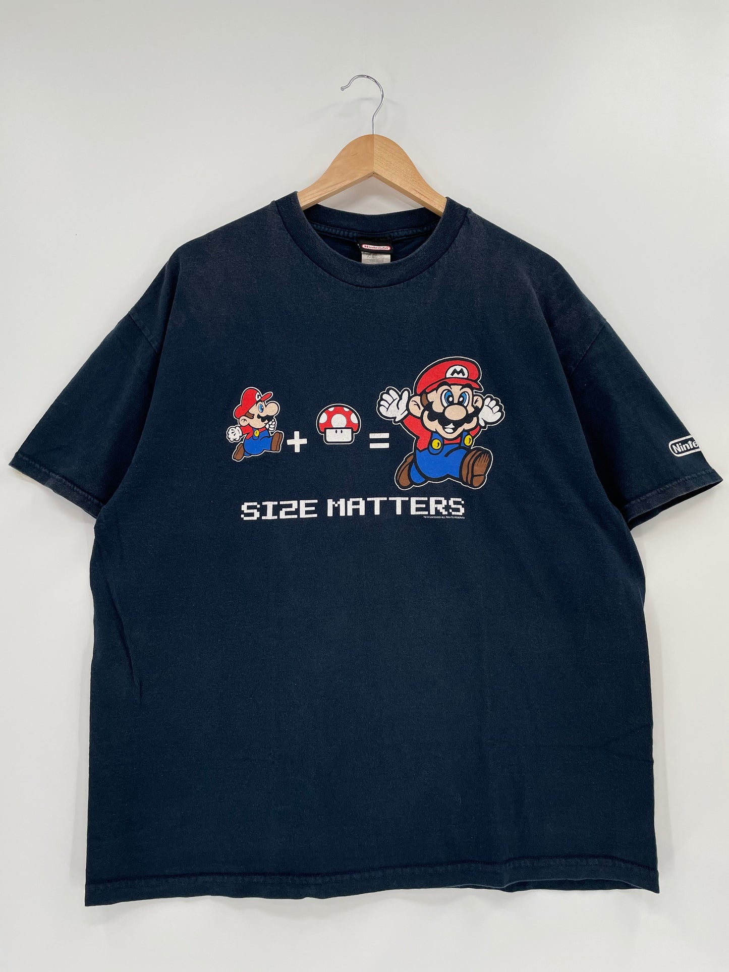 2006 NINTENDO MARIO Size XL Vintage T-Shirt / E4493T