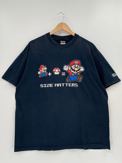 2006 NINTENDO MARIO Size XL Vintage T-Shirt / E4493T