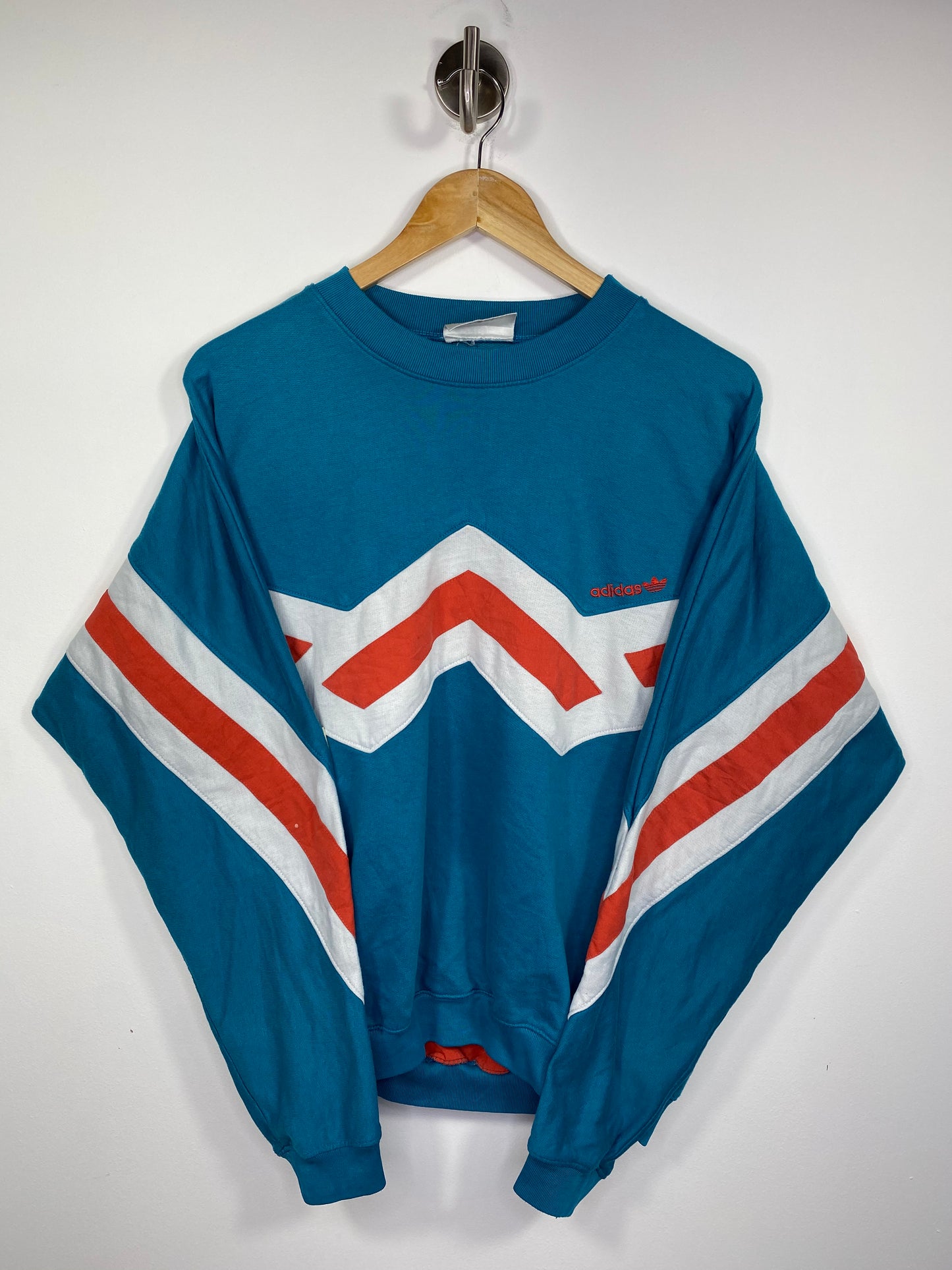 90’s Adidas Size Approx.L Vintage Sweat-Shirt / 5243