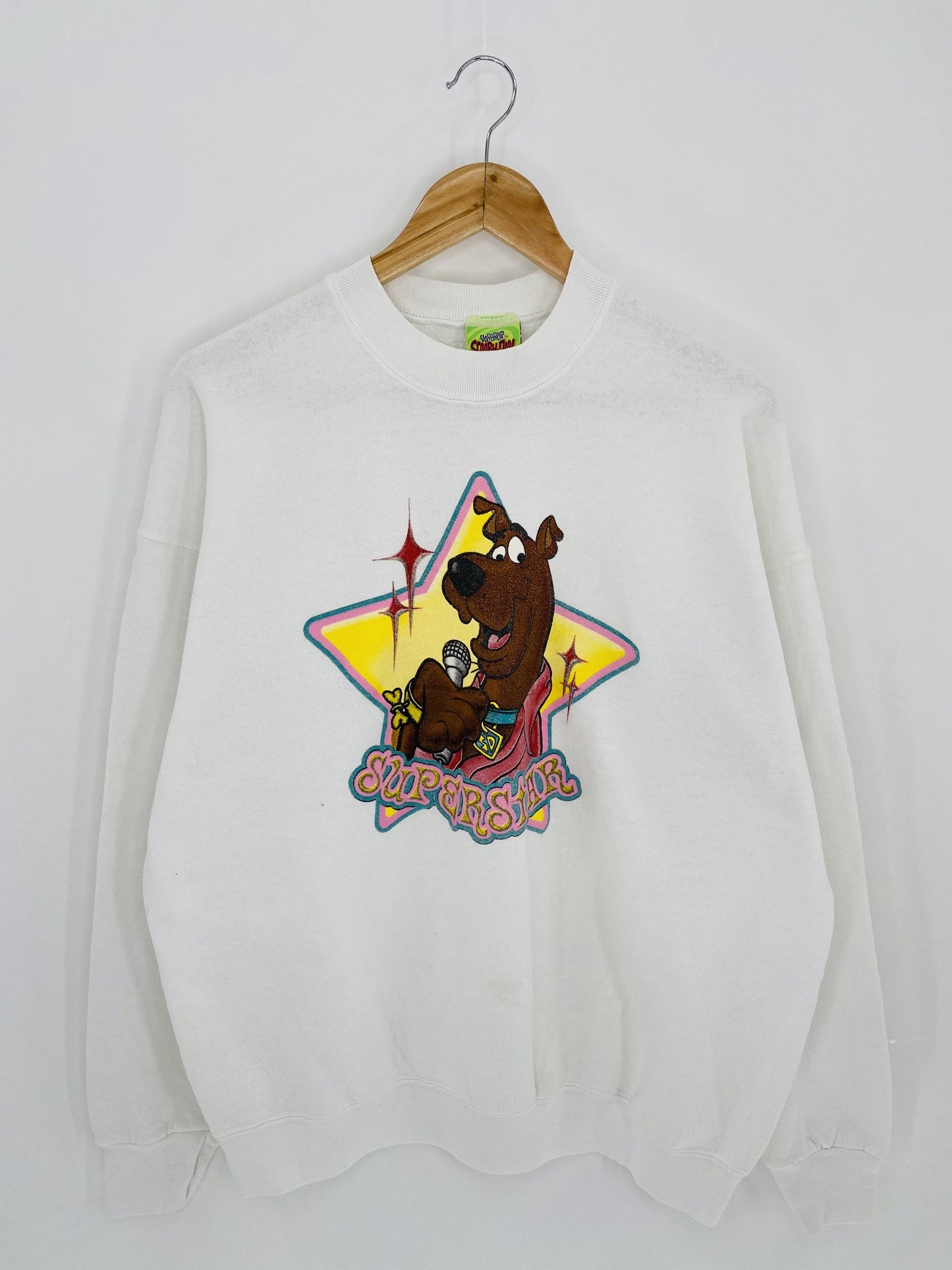 2000 SCOOBY-DOO Size Approx. XL Vintage Sweat-shirt/ K5290