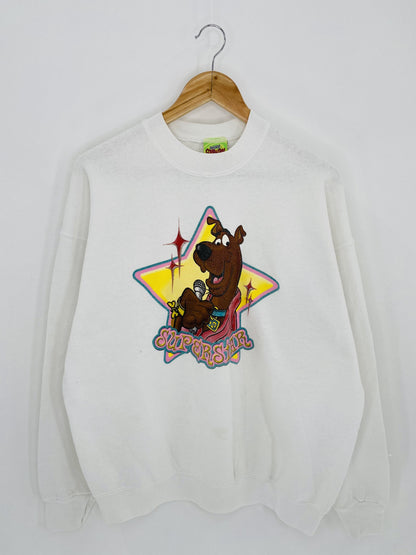 2000 SCOOBY-DOO Size Approx. XL Vintage Sweat-shirt/ K5290