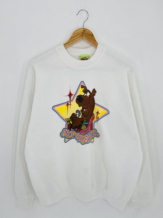 2000 SCOOBY-DOO Size Approx. XL Vintage Sweat-shirt/ K5290