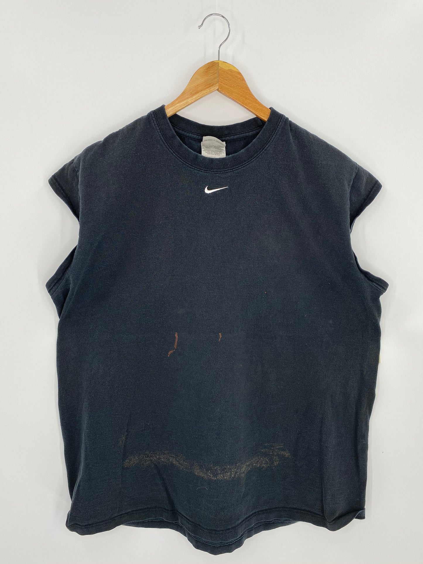 00' NIKE Center Swoosh Size L Vintage Tank-Top / 7193