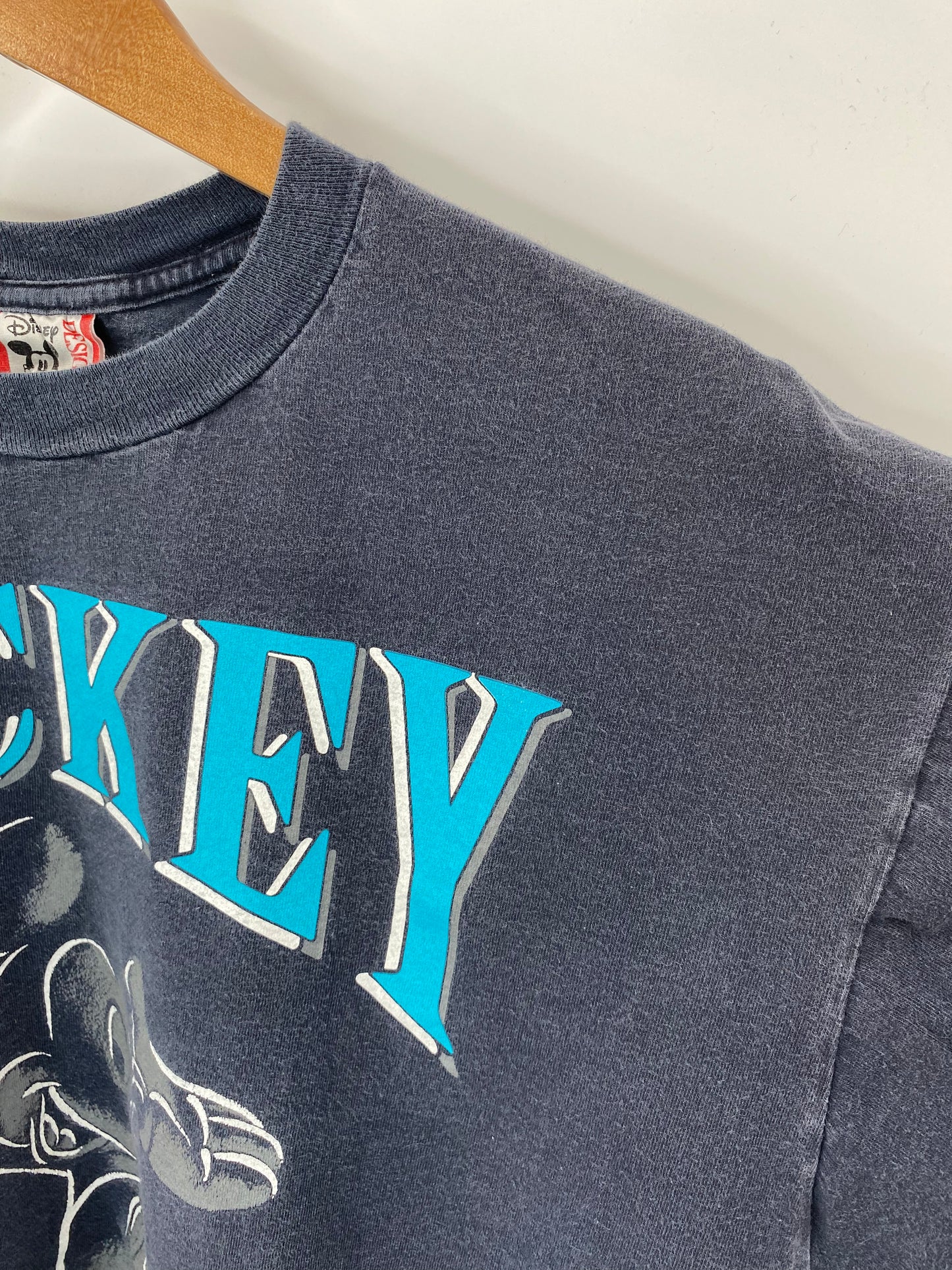 90’s DISNEY MICKEY Made in USA Size XL Vintage T-Shirts / K4050