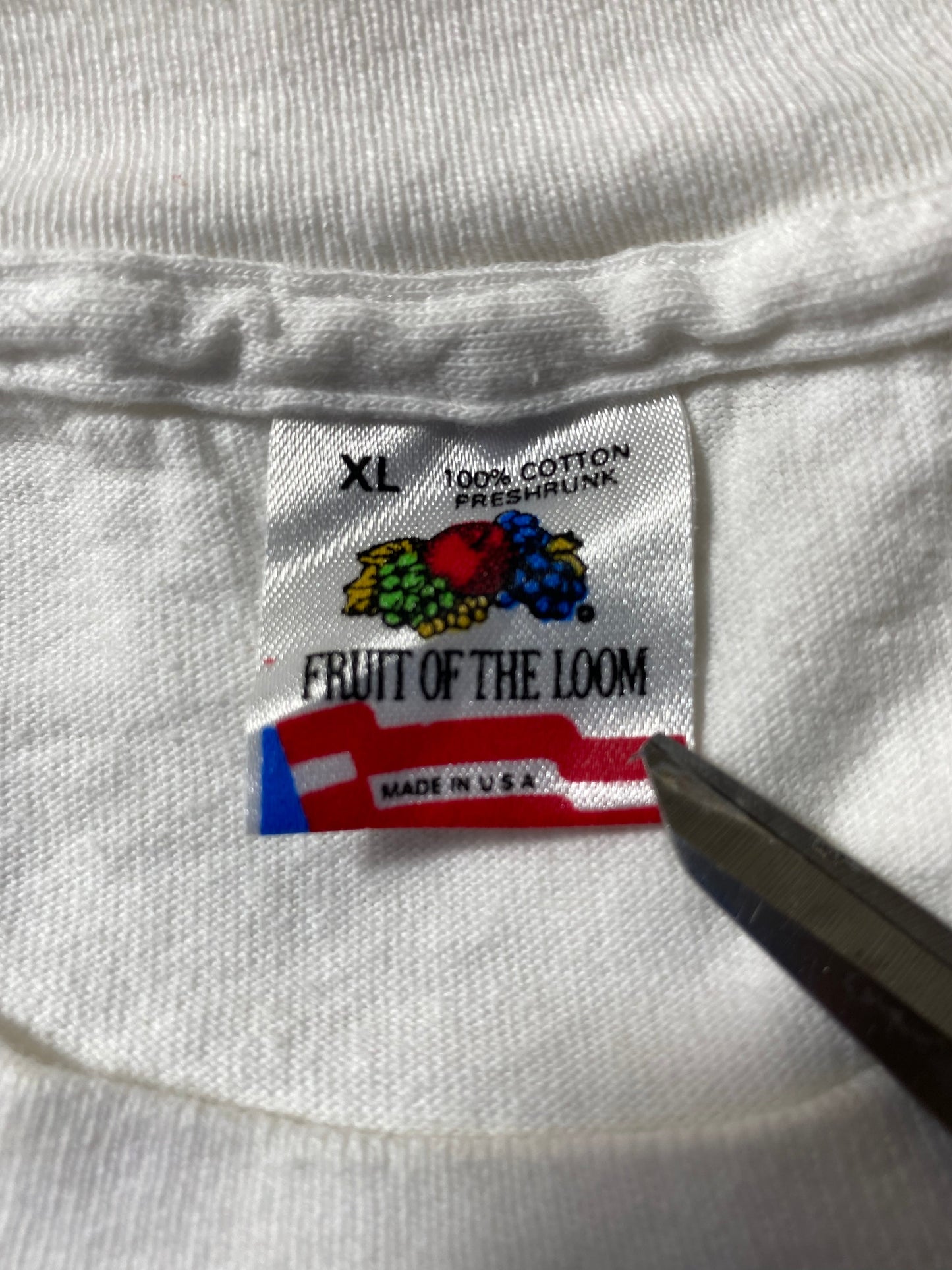 90's SHARK ATTAX Made in USA Size XL Vintage T-Shirt / E5042T