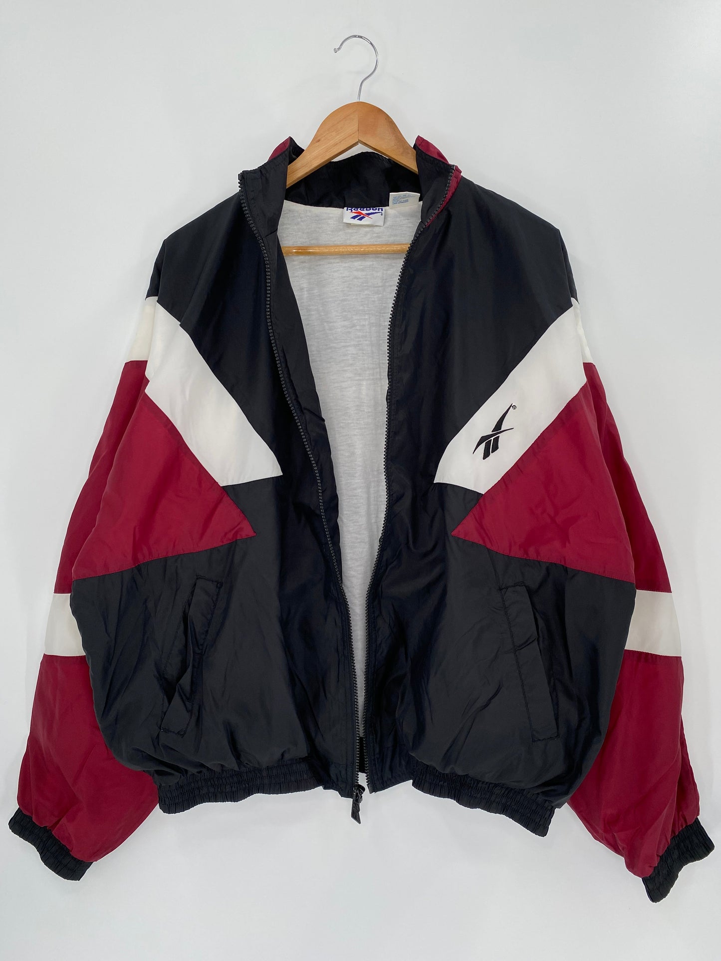90's REEBOK Size L Vintage Nylon-Jacket/ A1113