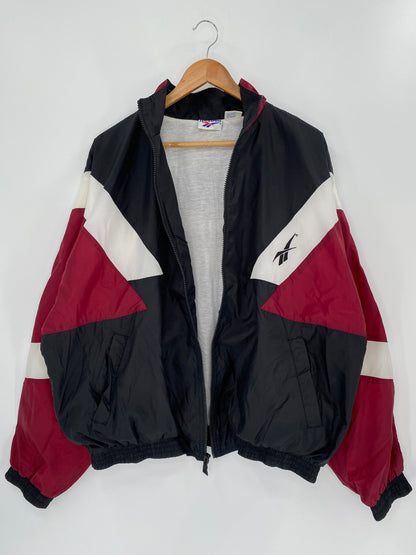 90's REEBOK Size L Vintage Nylon-Jacket/ A1113