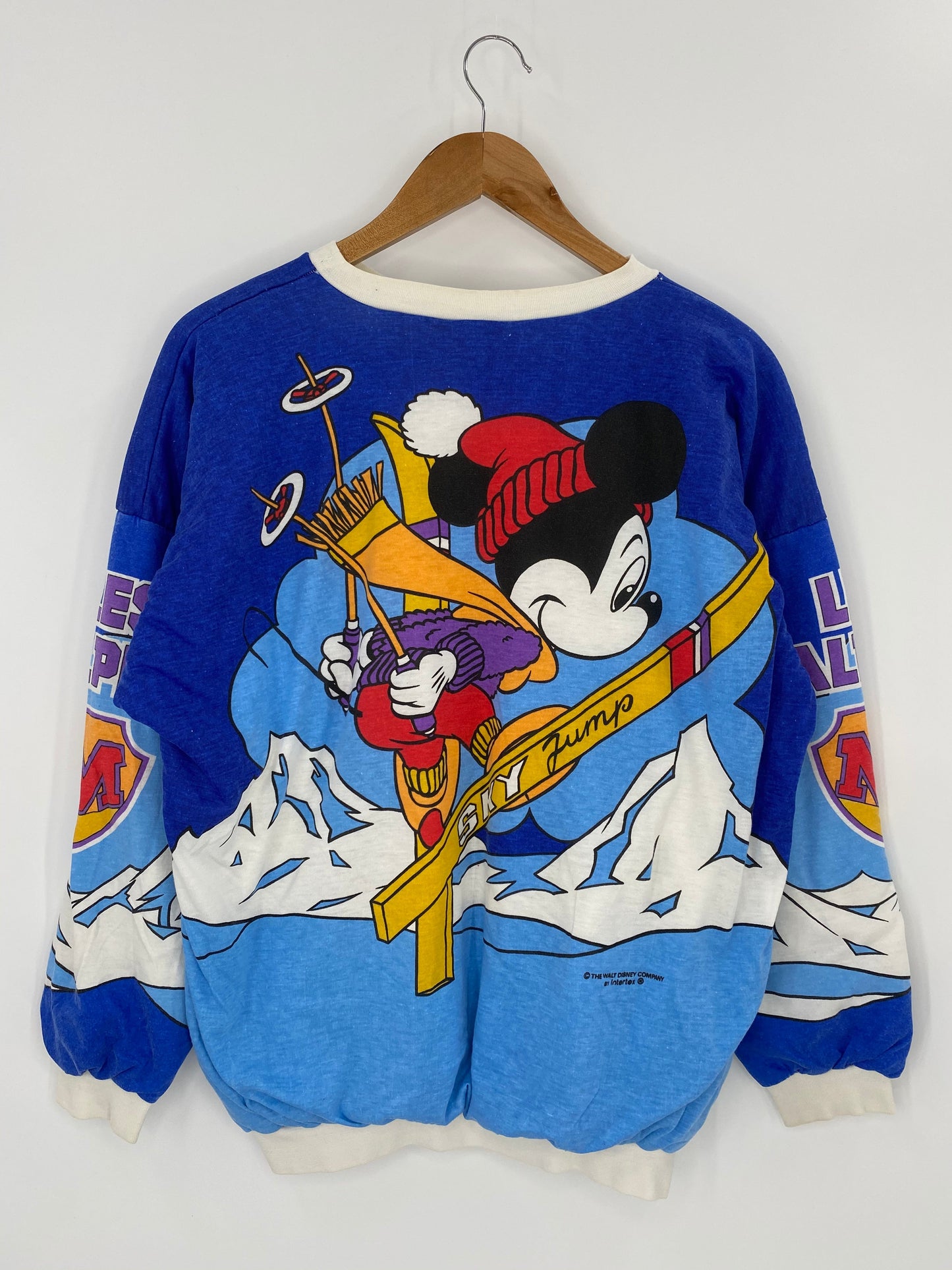 80’s DISNEY MICKEY Size L Vintage Sweat-shirt / K8700