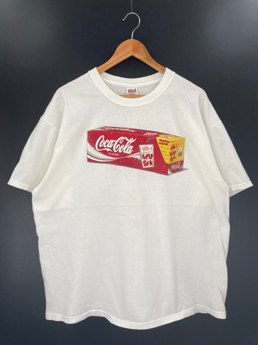 90’s COCA COLA Size XL Vintage T-Shirt / E5373T