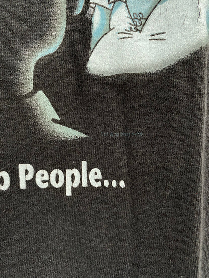 2001 THE SIMPSONS Size L Vintage T-Shirt / A3872