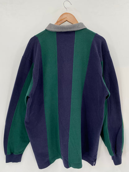 90’s POLO RALPH LAUREN Size XL Vintage Rugby-Shirt / K2036