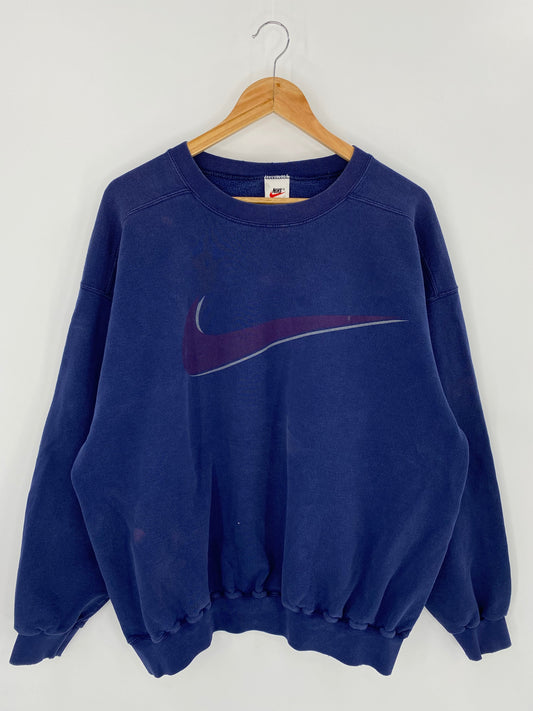90’s NIKE Made in USA Size L Vintage Sweat-shirt / A8283