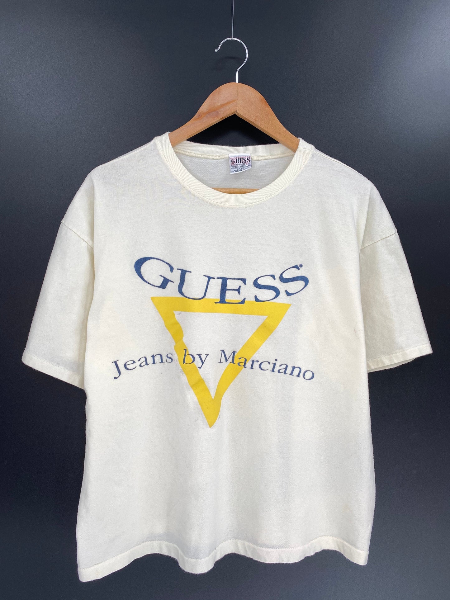 90’s GUESS Made in USA Size One Size Approx. M Vintage T-shirt / E324