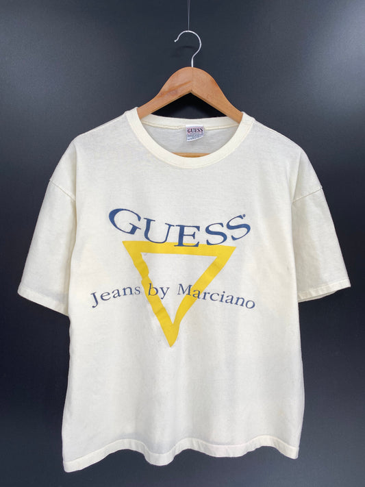 90’s GUESS Made in USA Size One Size Approx. M Vintage T-shirt / E324