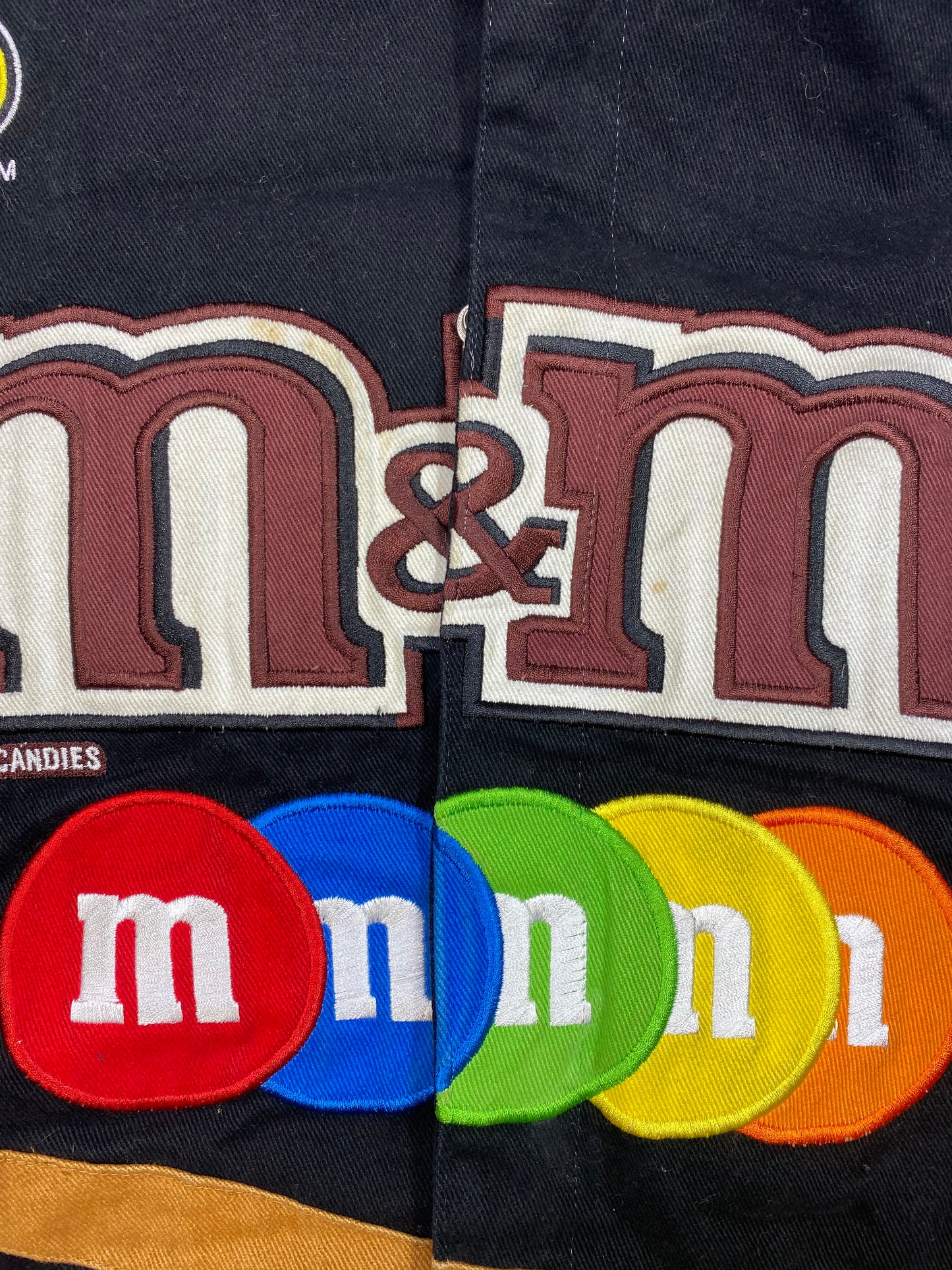 Vintage NASCAR JD Design NEXTEL Cup Series M&M’s Racing Jacket / 4728