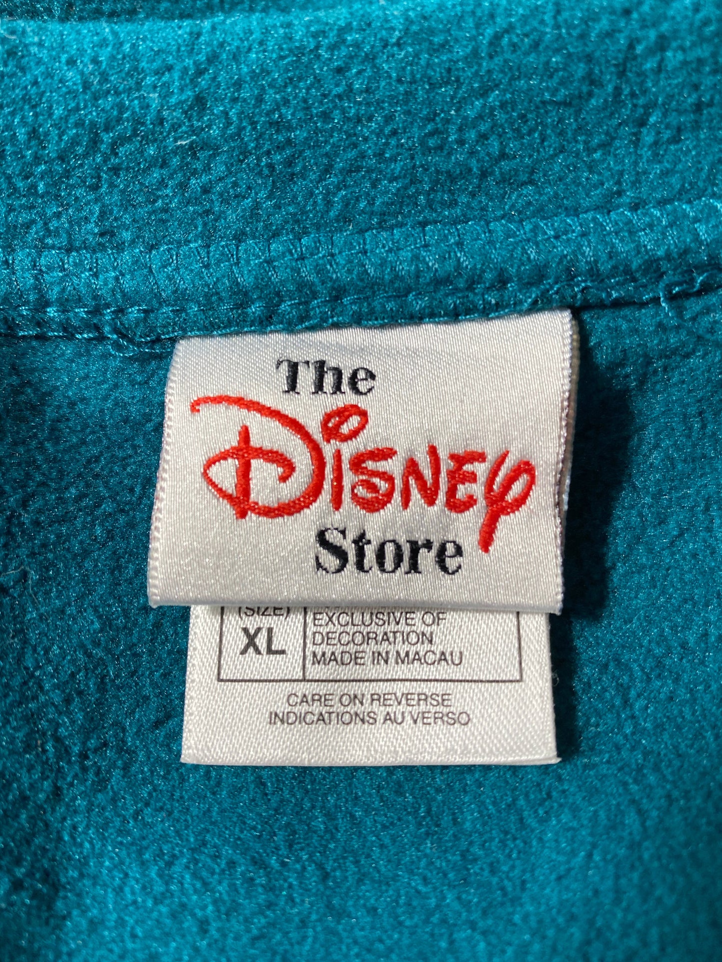 00' DISNEY SEVEN DWARFS Size XL Vintage Fleece Sweat-shirt / A5998