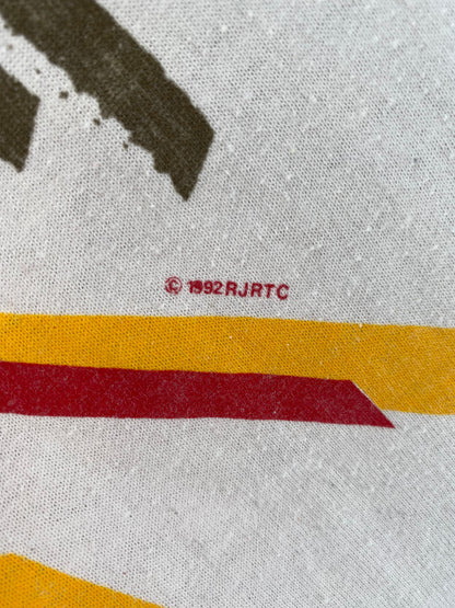 1992 NASCAR WINSTON CUP Made in USA Size XL Vintage Racing T-Shirt / A1222