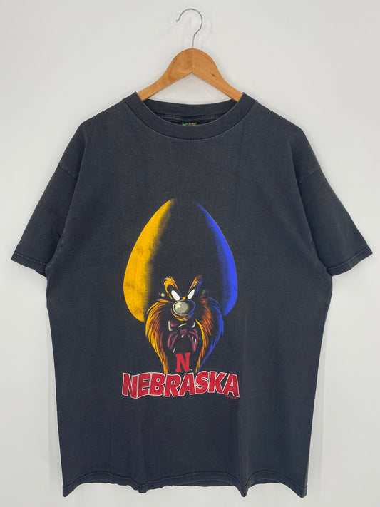 90's LOONEY TUNES YOSEMITE SAM NEBRASKA Size XL Vintage T-Shirt  / A1706