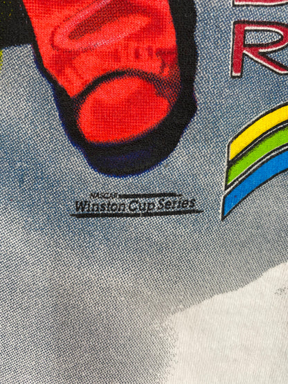 1997 DU PONT NASCAR  Made in USA Size XXL Vintage Racing T-shirt / 9655