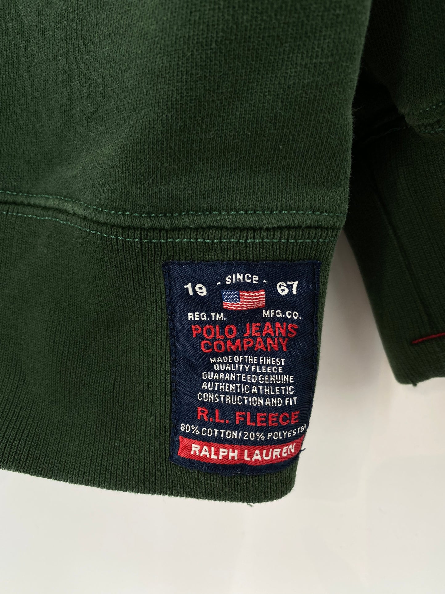 Vintage RALPH LAUREN POLO JEANS Made in USA Size L Sweat-shirt / K3825