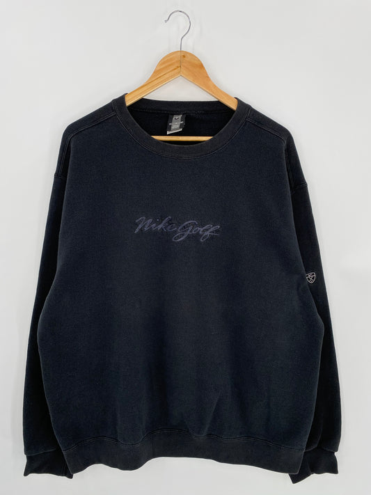 90’s NIKE GOLF Size XL Vintage Sweat-shirt / 6719