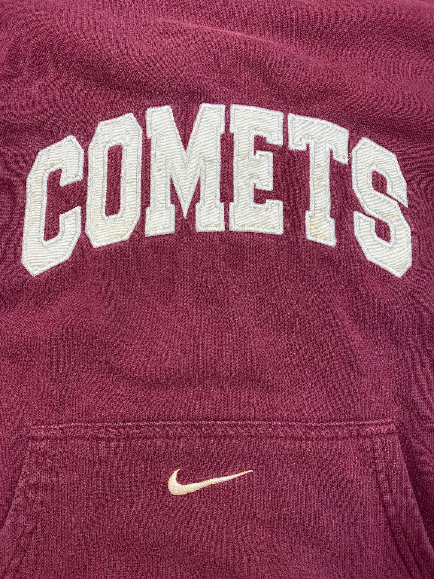00' NIKE COMETS Size M Vintage Hoodie Sweat-Shirt / 5365