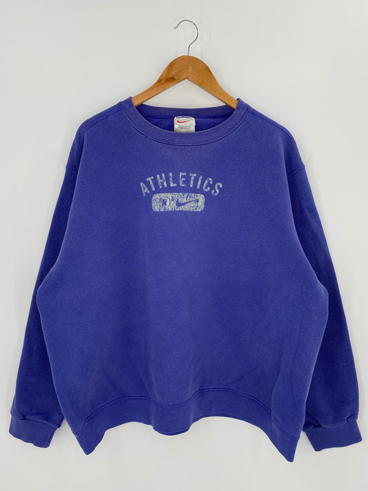 90’s NIKE ATHLETICS Made in USA Size XL Vintage Sweat-shirt / 8883