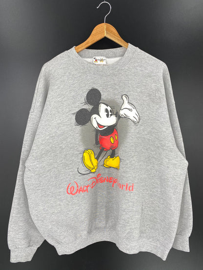 00' DISNEY MICKEY Size XXL Vintage Sweat-shirt / 8995