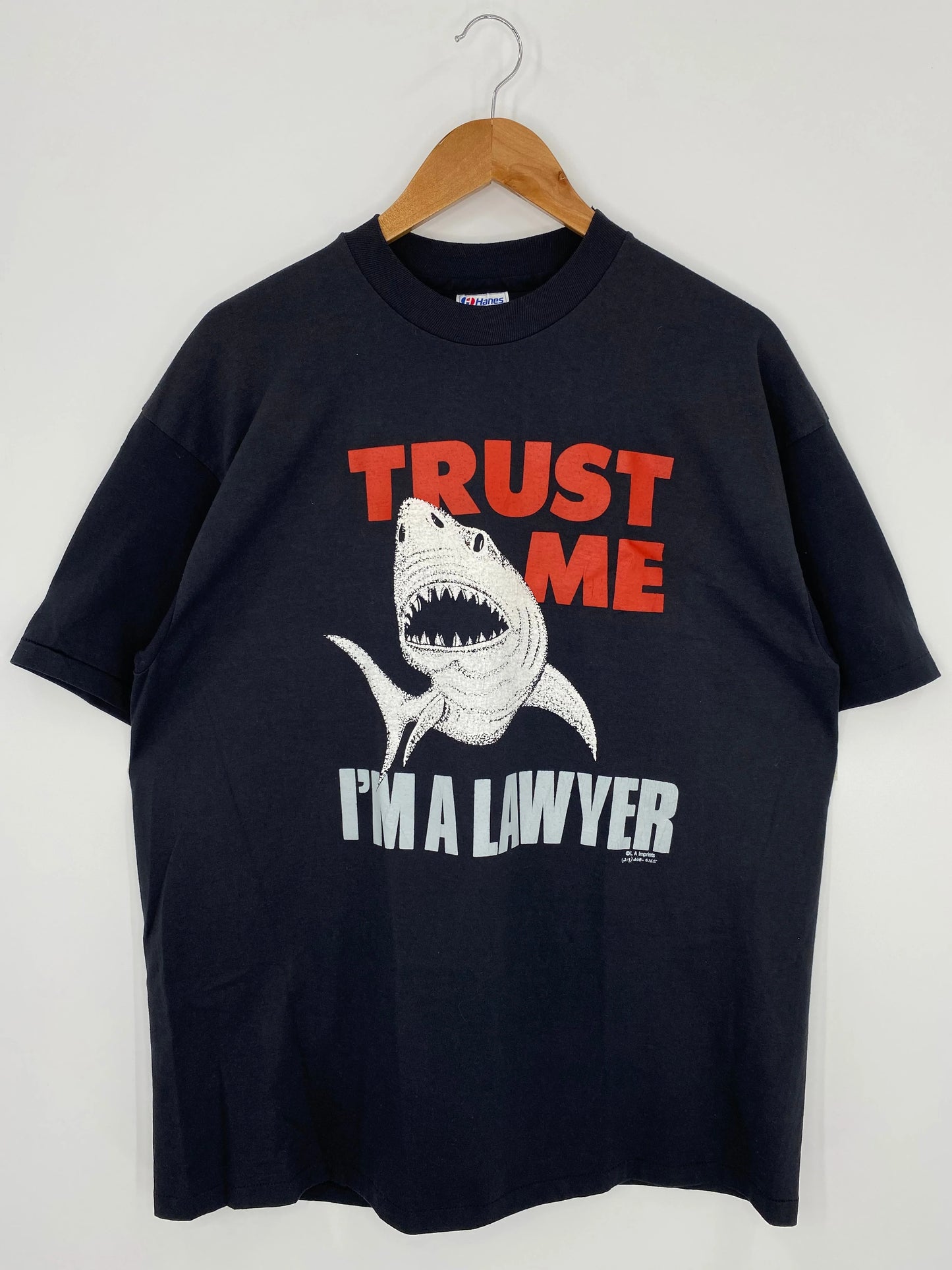 80's SHARK Made in USA Size XL Vintage T-Shirt / E2279T