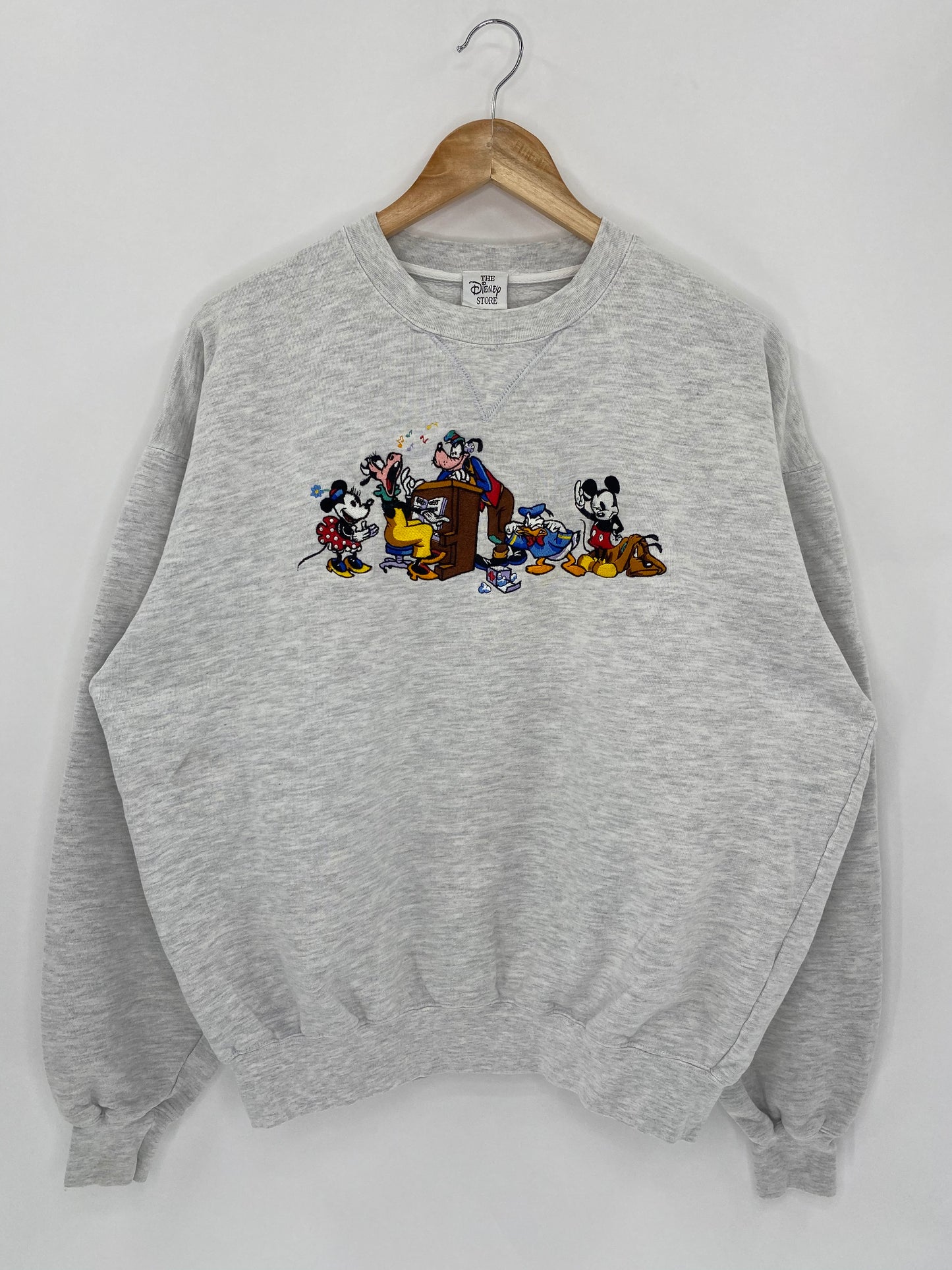 00' Disney Mickey Size Approx.XL Vintage Sweat-Shirt / 5628