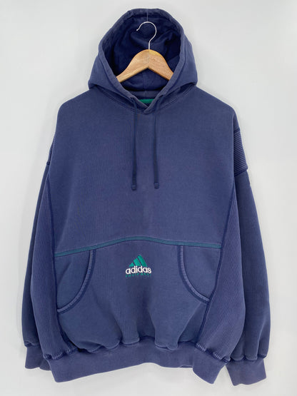 90's ADIDAS EQUIPMENT Size XL Vintage Hoodie Sweat-shirt / E170