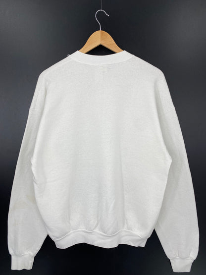 Vintage DISNEY MICKEY x MINNIE Size No tag (Approx.XL) Sweat-shirt / K1646