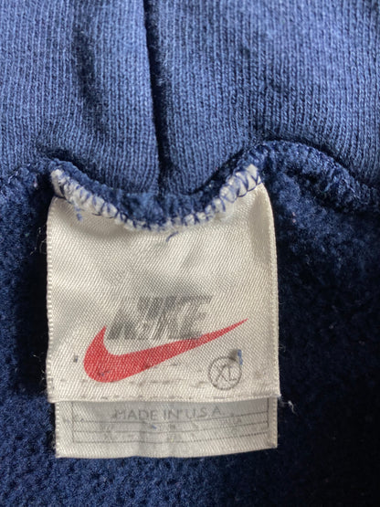 90’s NIKE MINI SWOOSH Made in USA Size XL Vintage Hoodie Sweat-Shirt / K3948