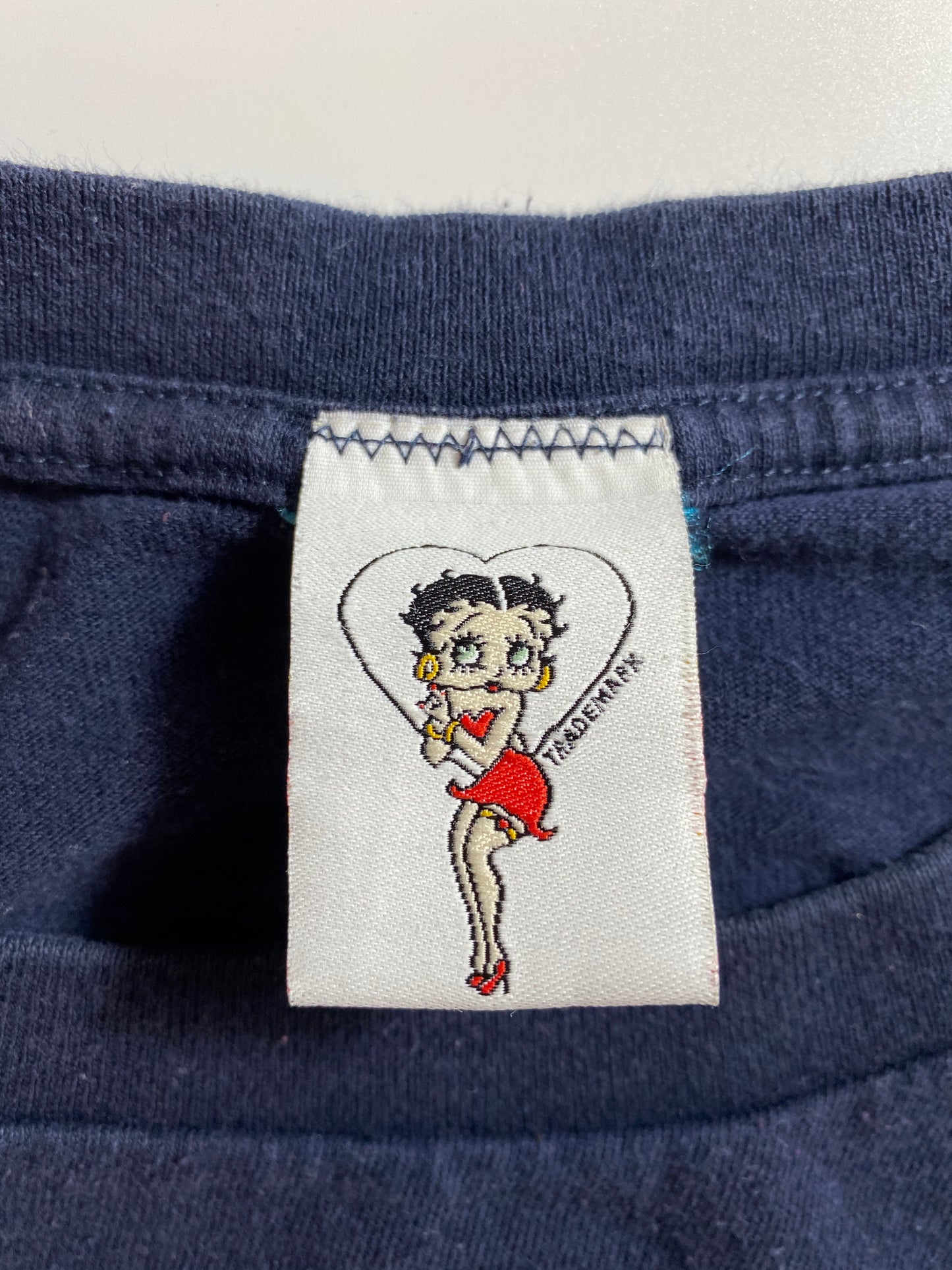 2000 BETTY BOOP Size Approx. XXL Vintage T-Shirt / 8471