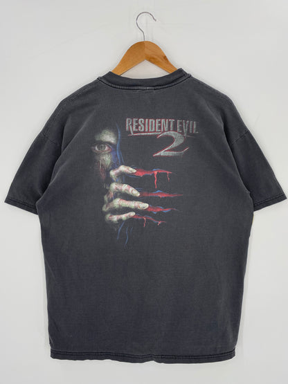 1998 RESIDENT EVEL 2 Size XL Vintage T-shirt / 9395